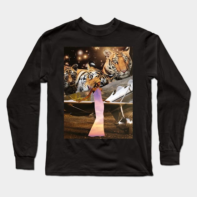 Life on Mars Long Sleeve T-Shirt by rocknrolloutfitters